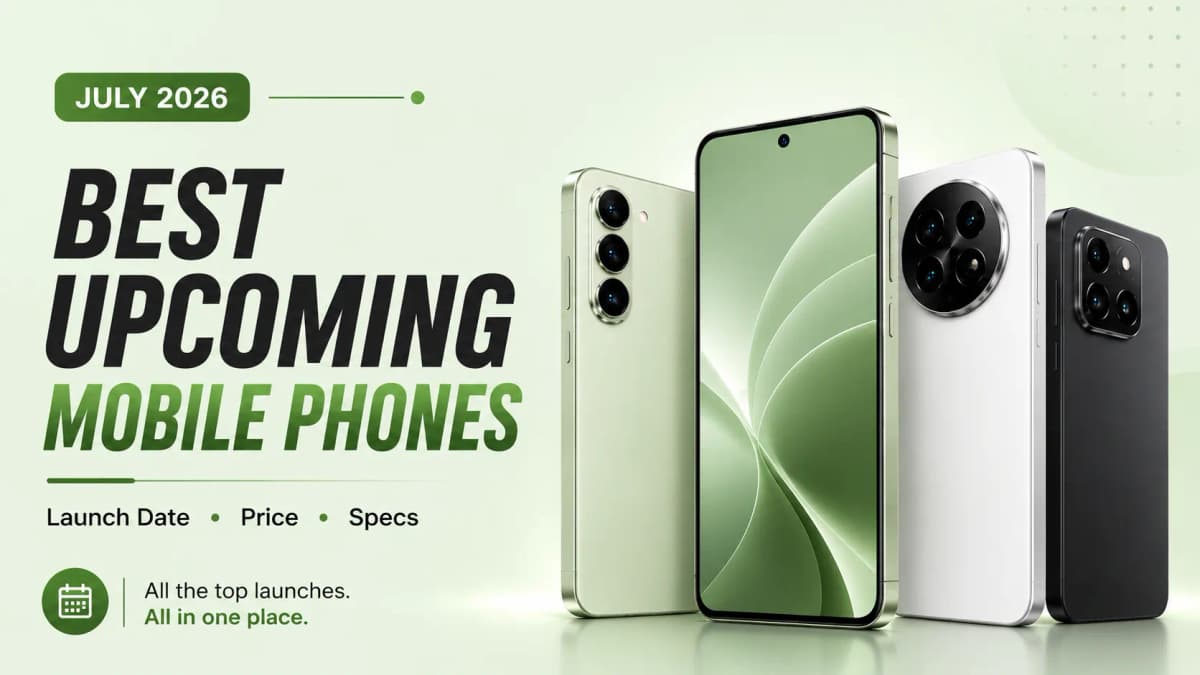 Best Upcoming Mobile Phones in July 2026 | Launch Date, Price & Specs