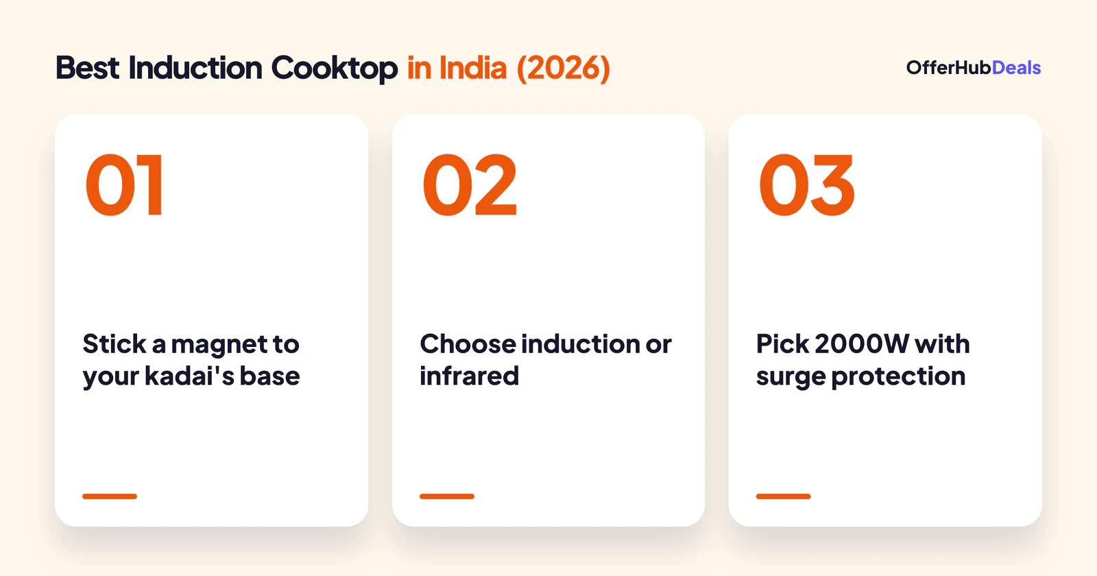 How to choose the best induction cooktop