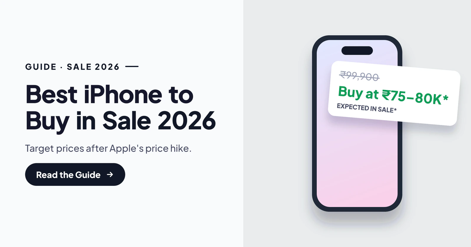 Best iPhone to Buy in Big Billion Days and Great Indian Festival 2026