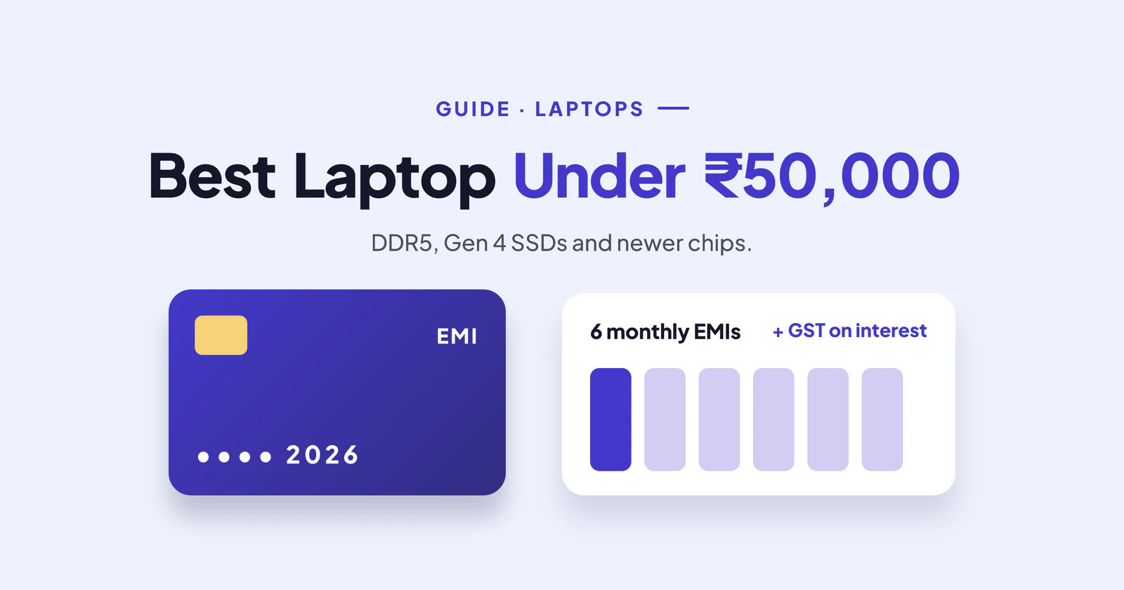 Best Laptop Under ₹50,000 in India (October 2026): 5 Tested-Style Picks for Every User