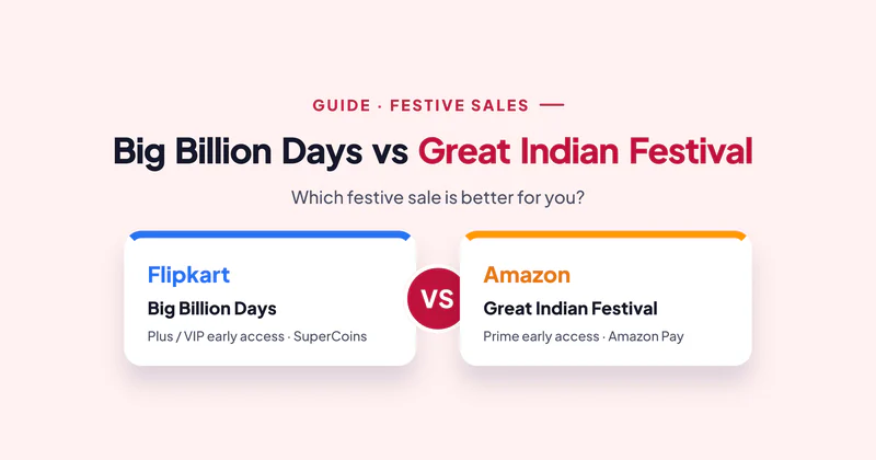Big Billion Days vs Great Indian Festival: Which Sale Is Better for You?