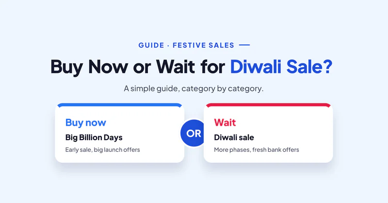 Buy Now or Wait for Diwali Sale? A Simple Guide for Every Category