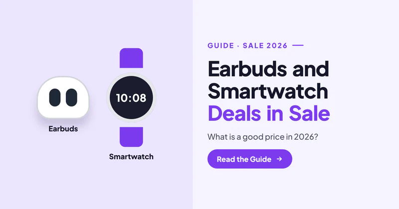 Earbuds and Smartwatch Deals in the Festive Sale 2026: What Is a Good Price?