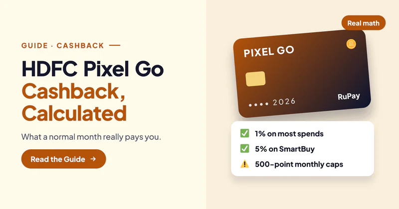 HDFC Pixel Go Cashback: How Much You Really Earn Each Month (With Real Examples)