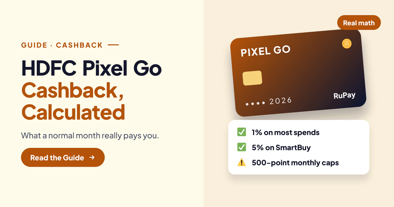 HDFC Pixel Go Cashback: How Much You Really Earn Each Month (With Real Examples)