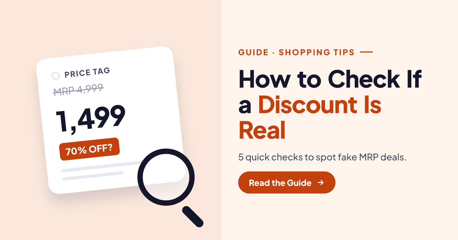How to Check If an Online Discount Is Real (Fake MRP Explained)