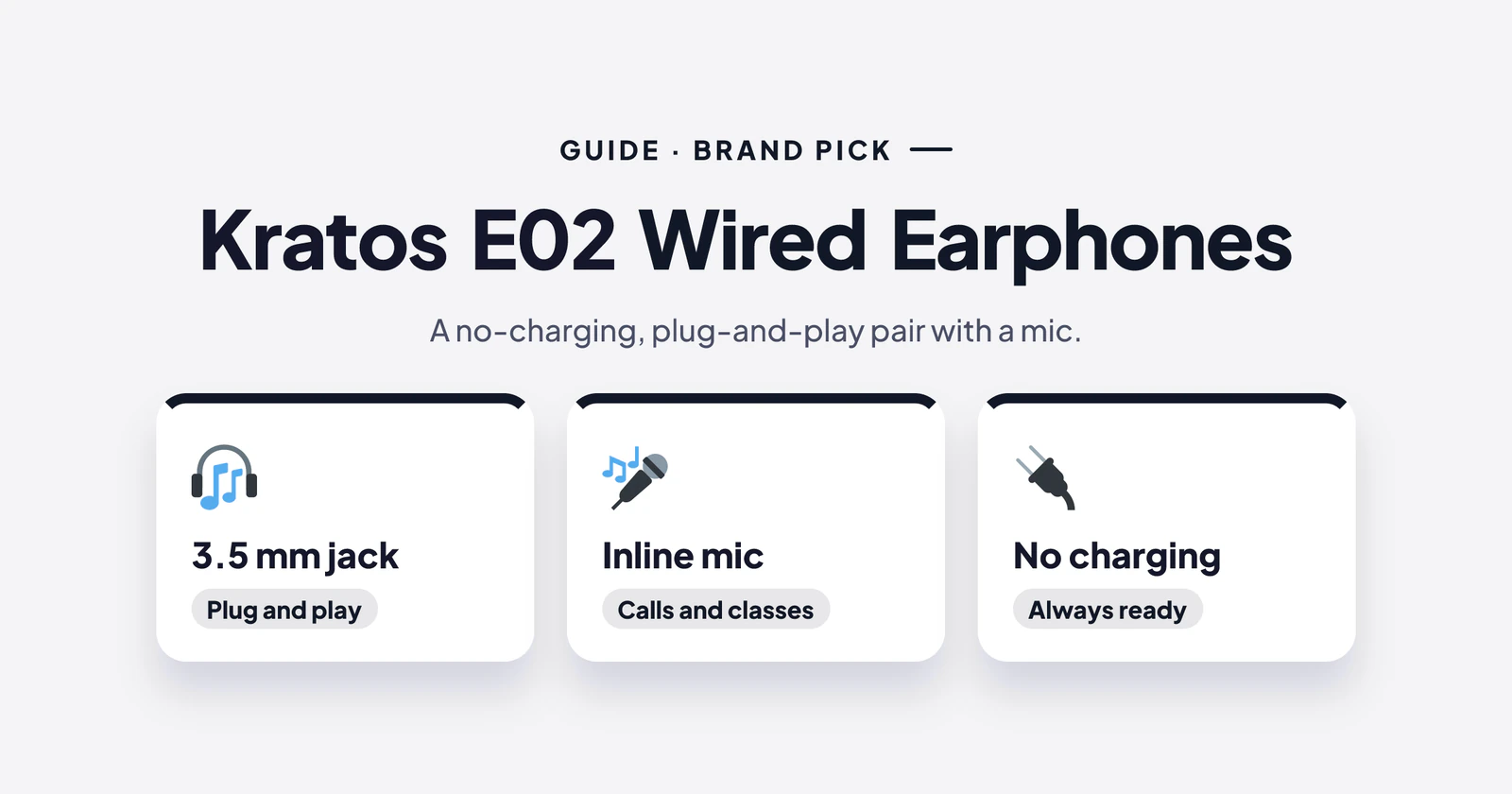 Kratos E02 Wired Earphones with Mic: Features, Pros, Cons and Who Should Buy