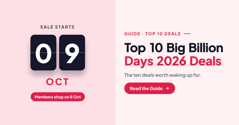 Top 10 Big Billion Days 2026 Deals You Shouldn't Miss